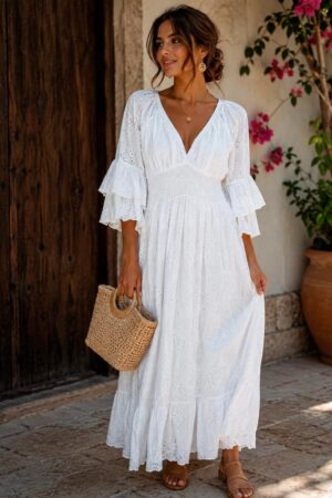 Vestido ibicenco